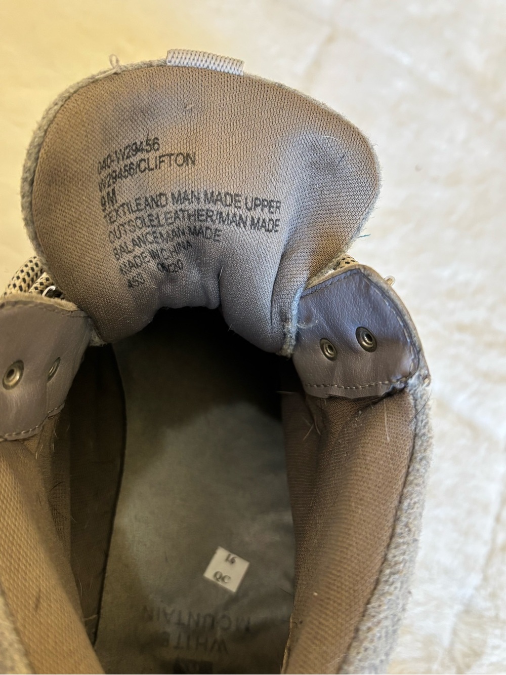 White Mountain Women’s Gray Casual Hiking Boots - Neutral Gray - Picture 16 of 16